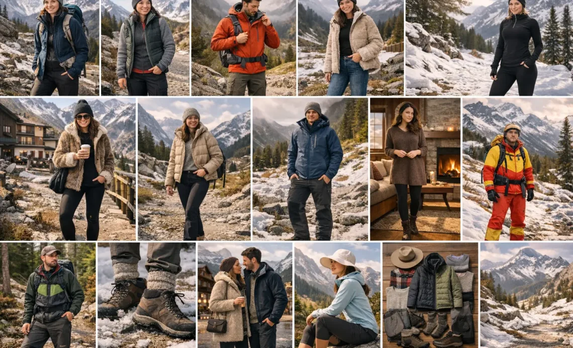 mountain trip outfit ideas