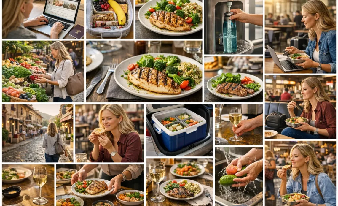 clean eating while traveling