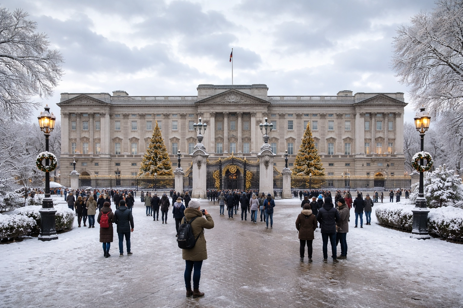 Buckingham Palace Winter Views