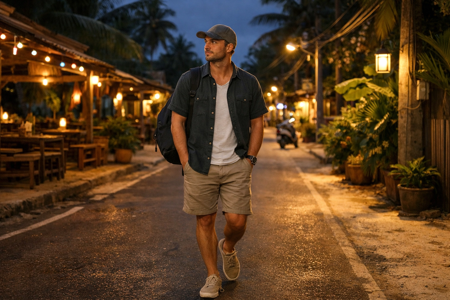 Casual Night Walk Outfit