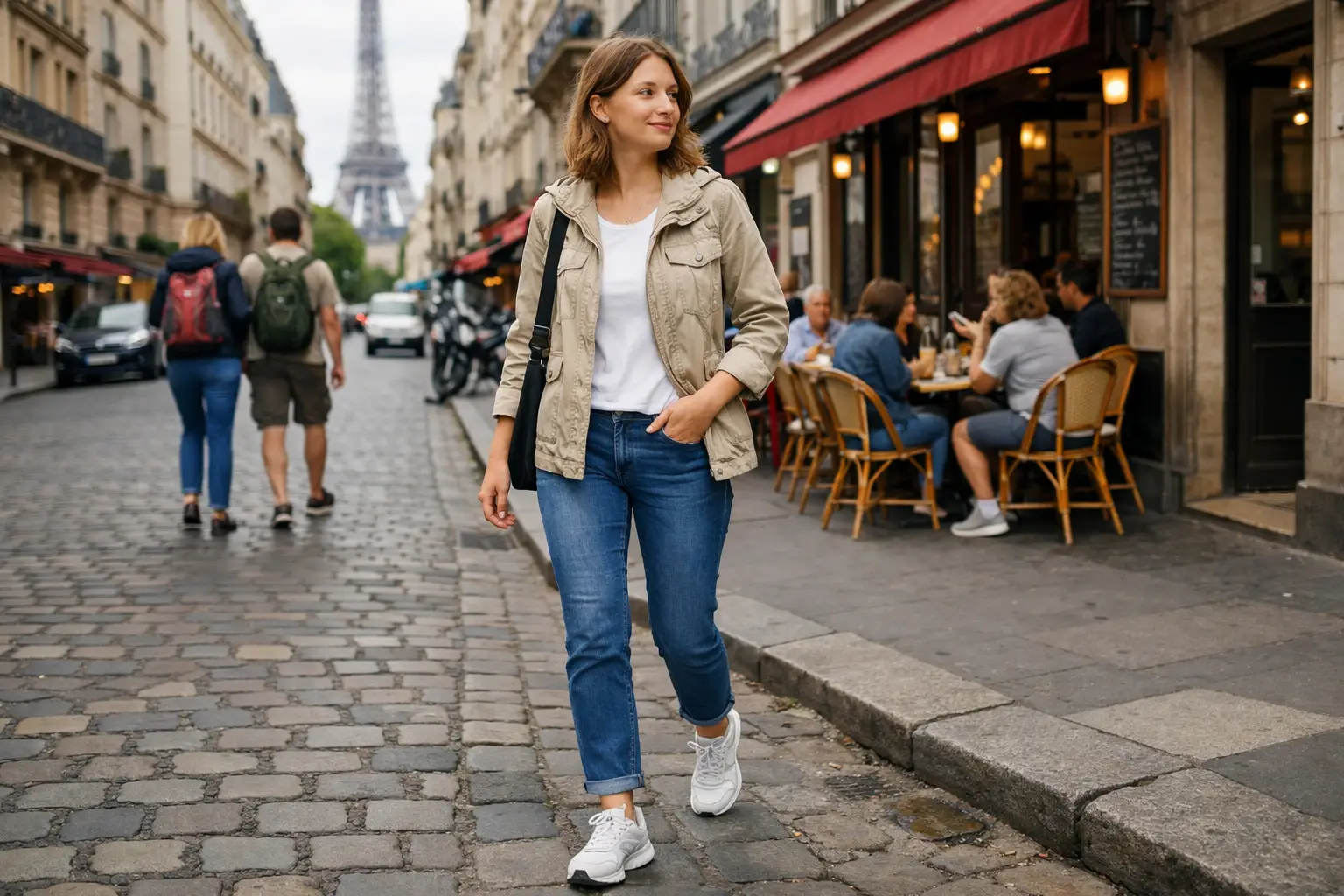 Casual Walking Outfit for City Tours