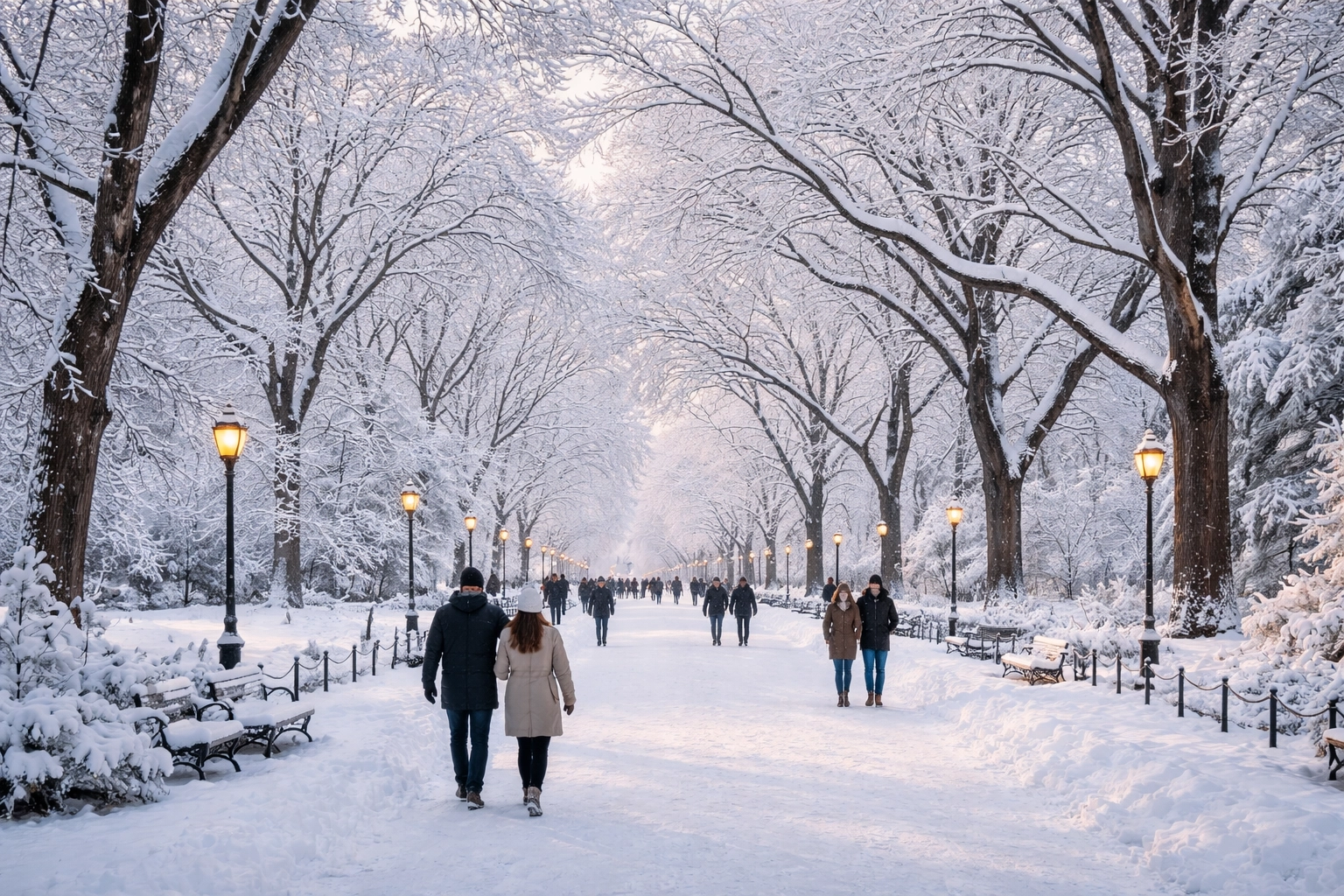 Central Park Winter Walks