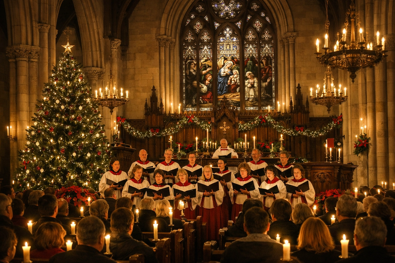 Christmas Churches and Choirs
