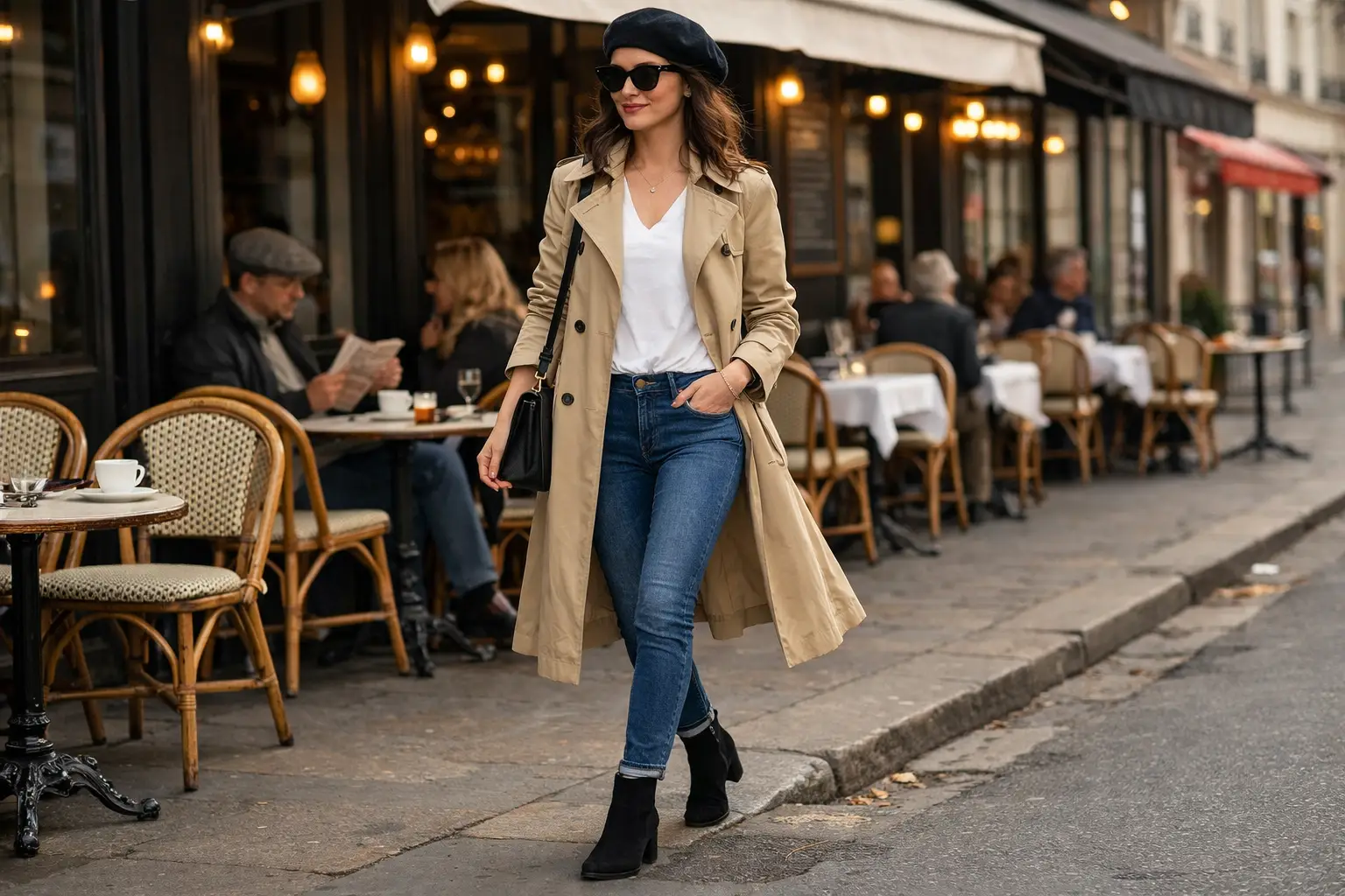Classic Paris Street Style Outfit