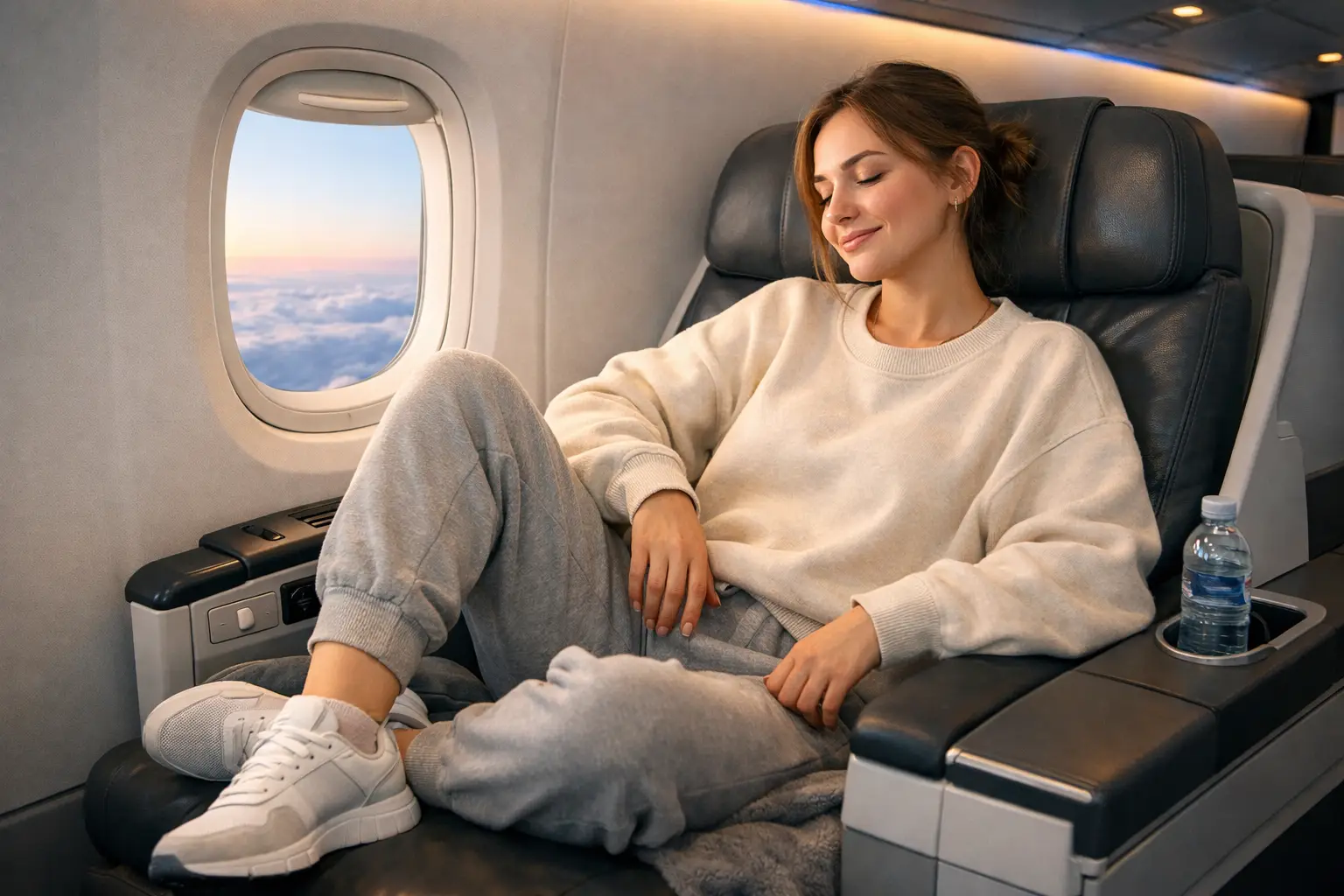 Comfortable Long Flight Outfit