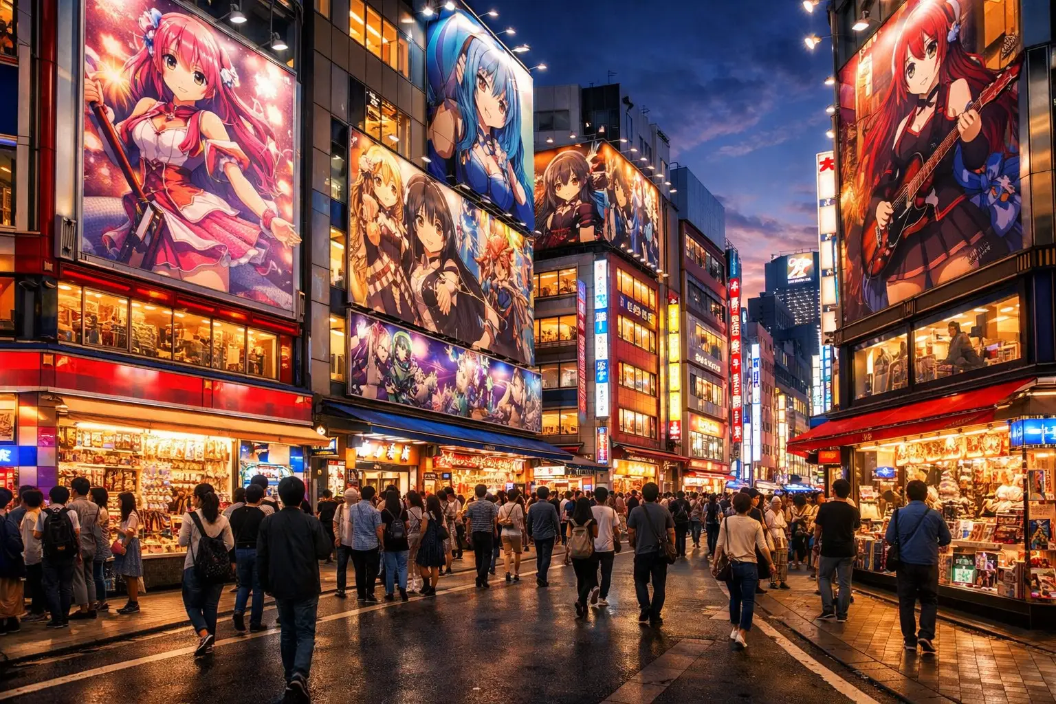 Discover Akihabara Electronics and Anime Culture