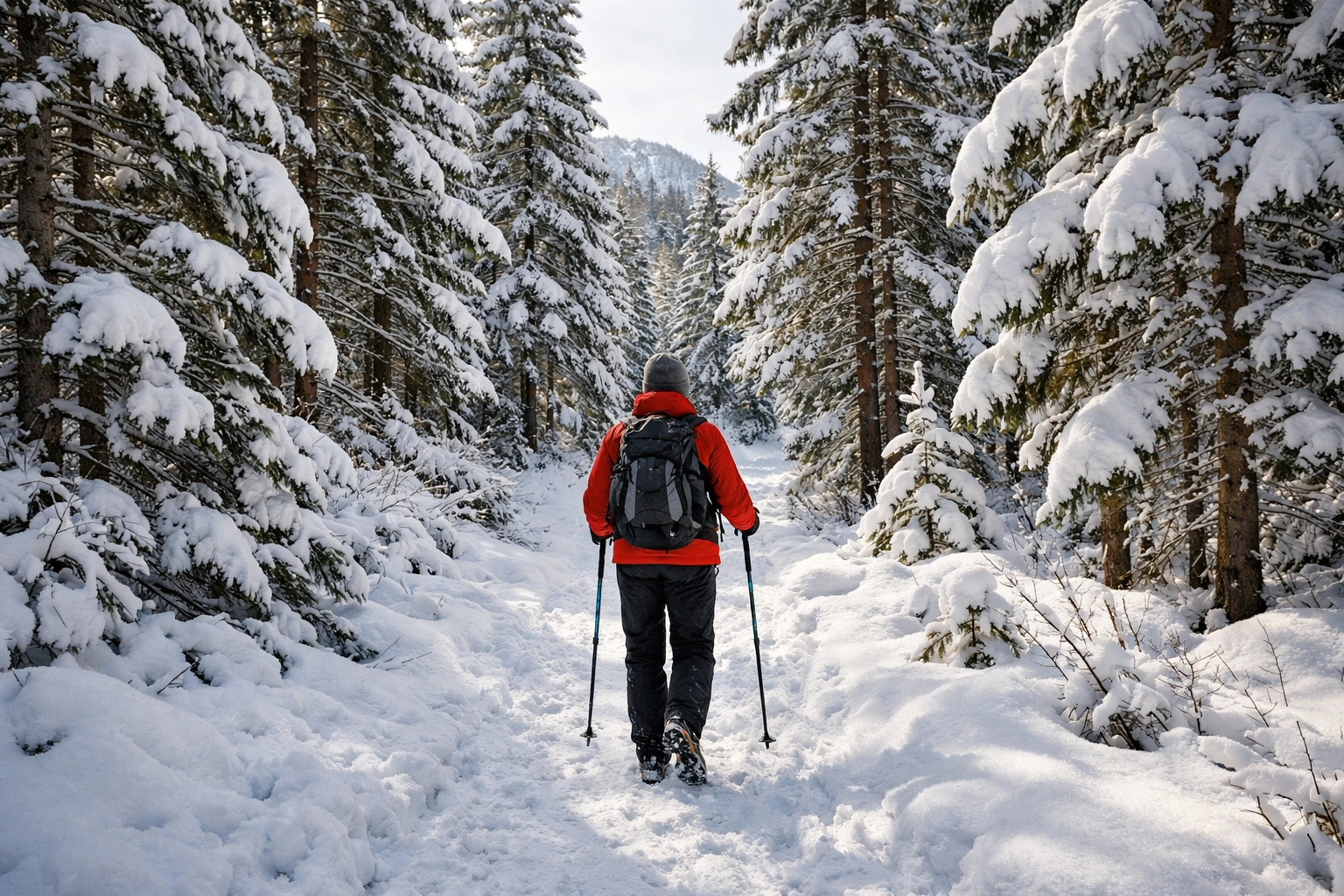 Enjoy Winter Hiking Trails