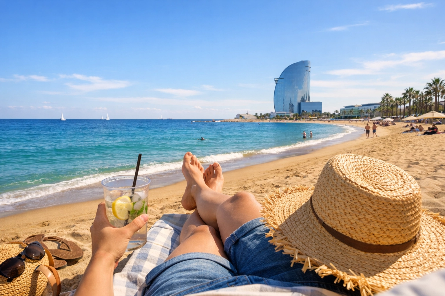 Enjoy a Relaxing Beach Afternoon