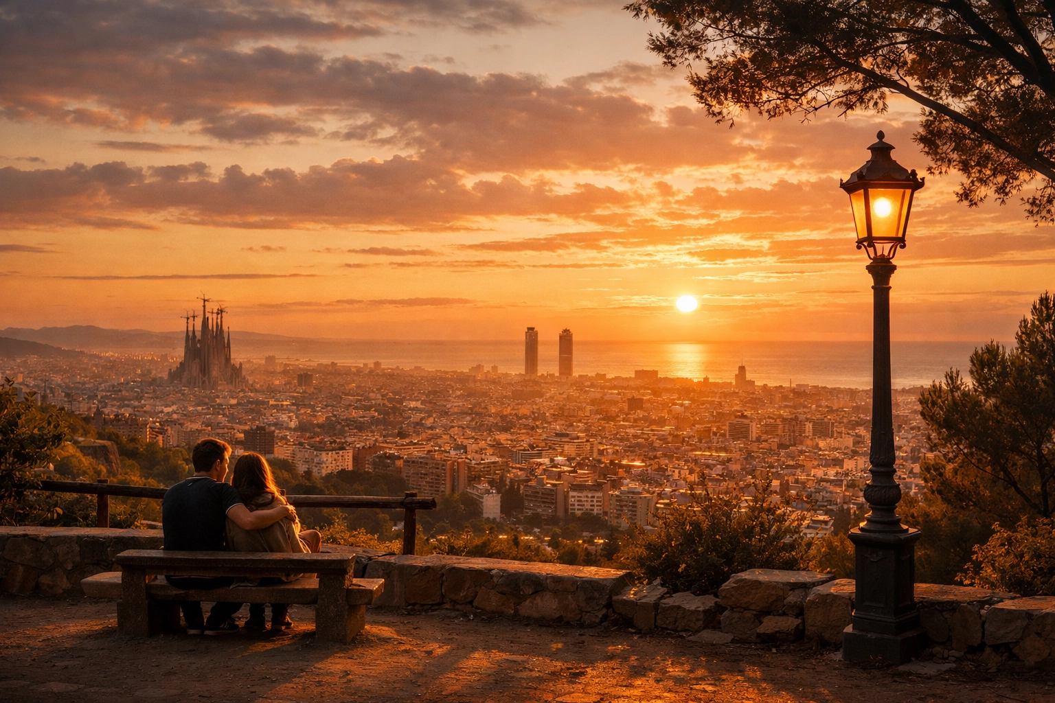 Enjoy a Sunset Viewpoint