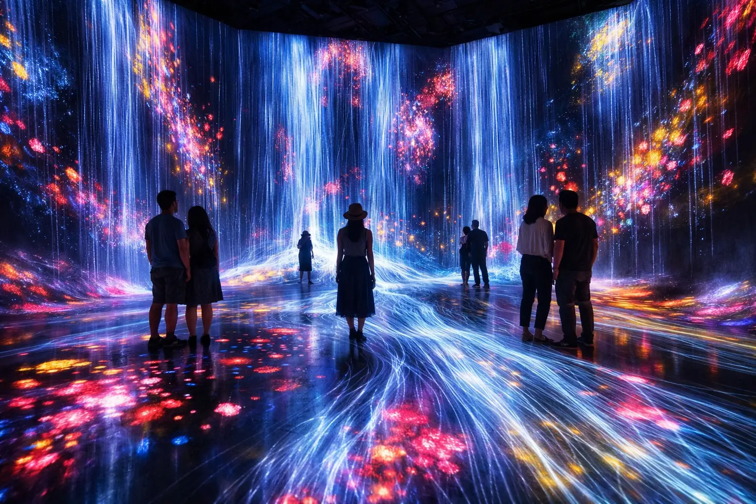 Experience TeamLab Borderless Digital Art Museum