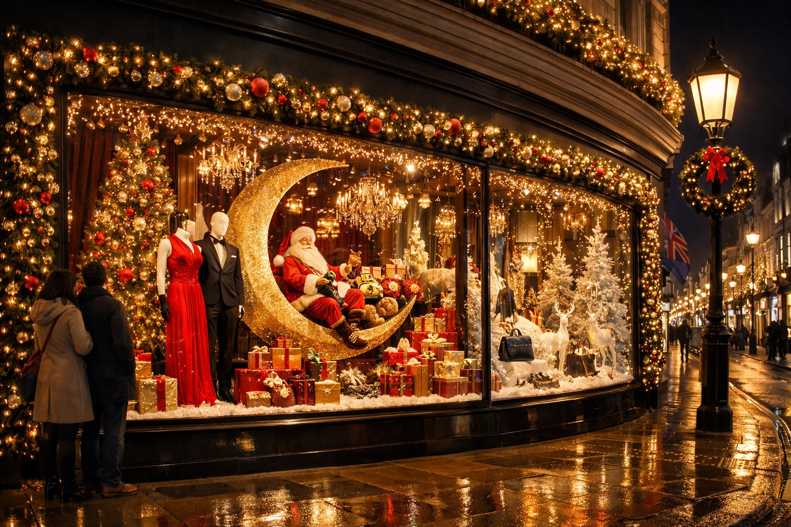 Festive Window Displays