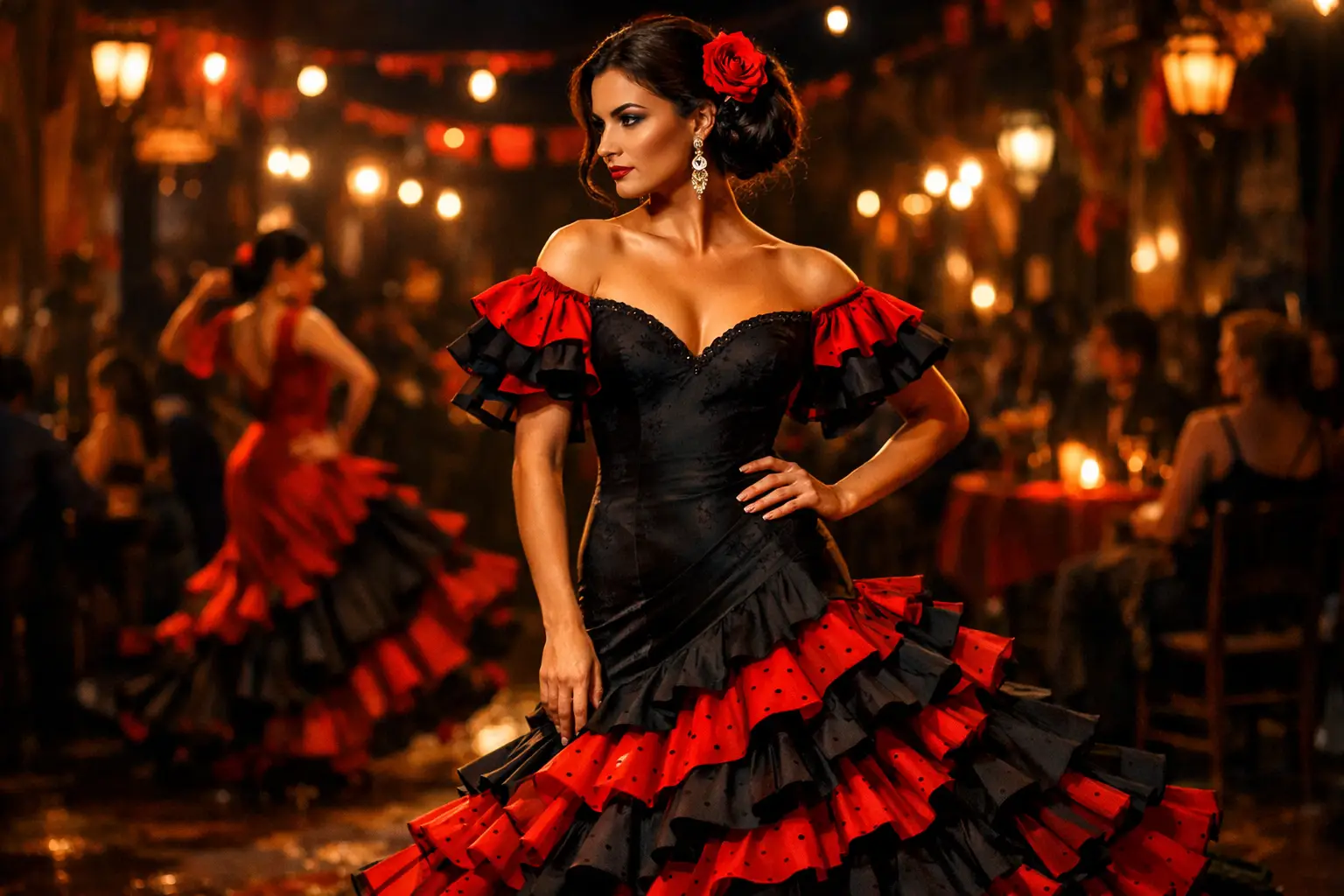 Flamenco Night Inspired Outfit