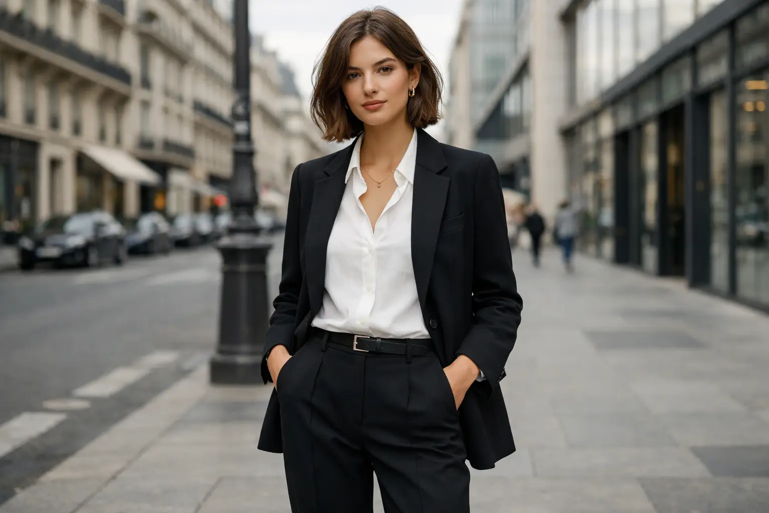 French Minimalist Outfit Style