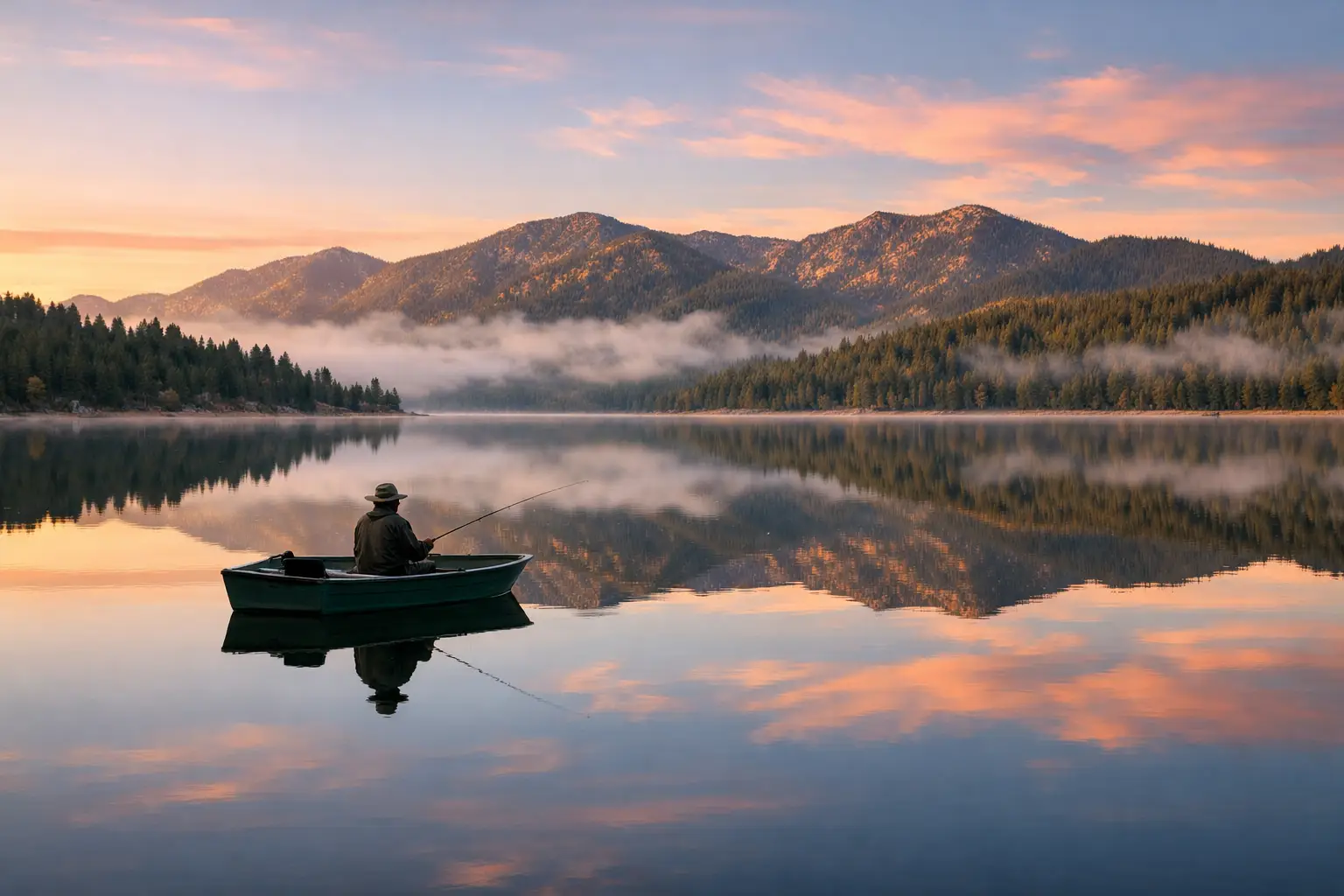 Go Fishing on Big Bear Lake