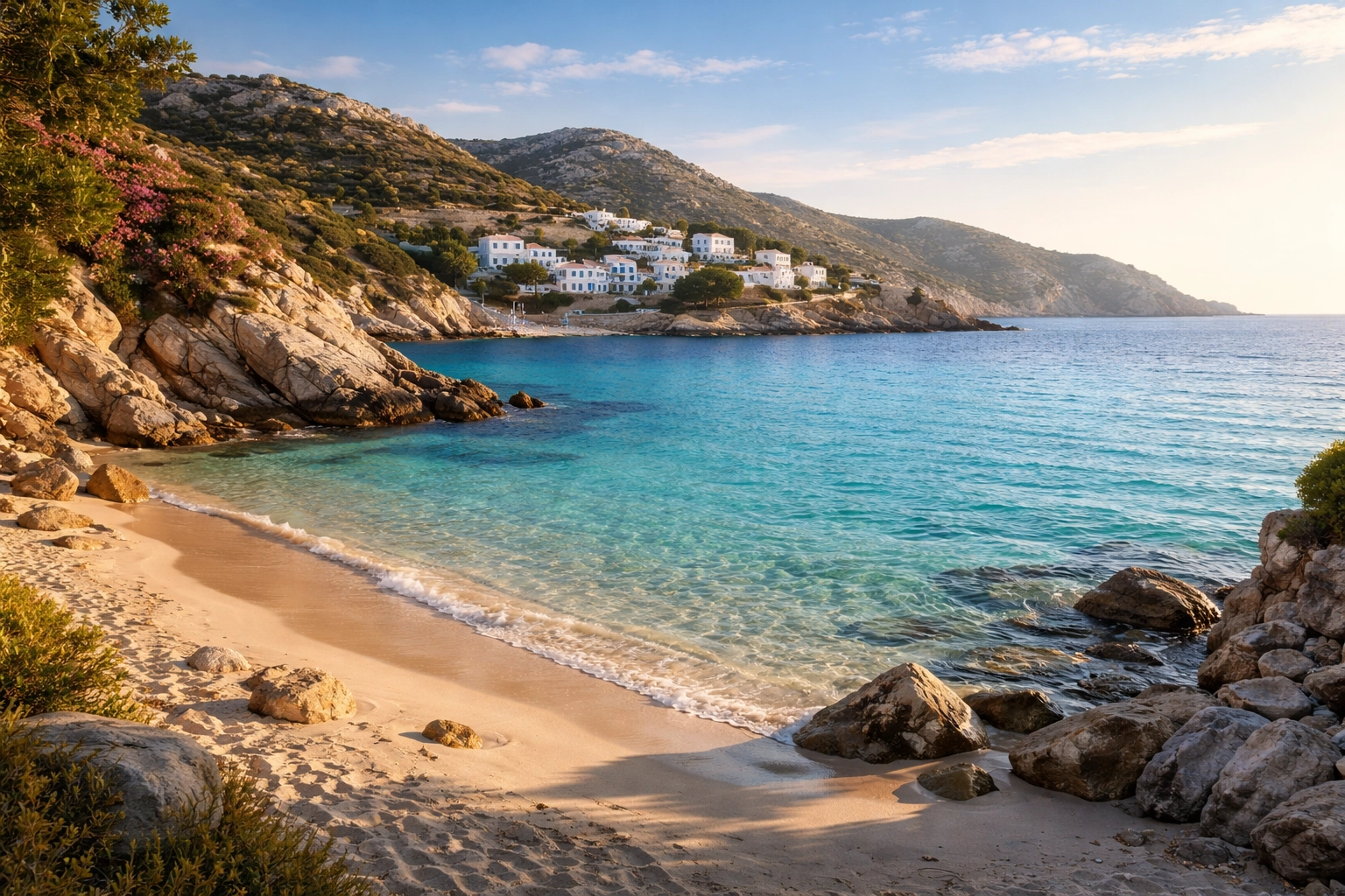 Greek Islands Quiet Beaches