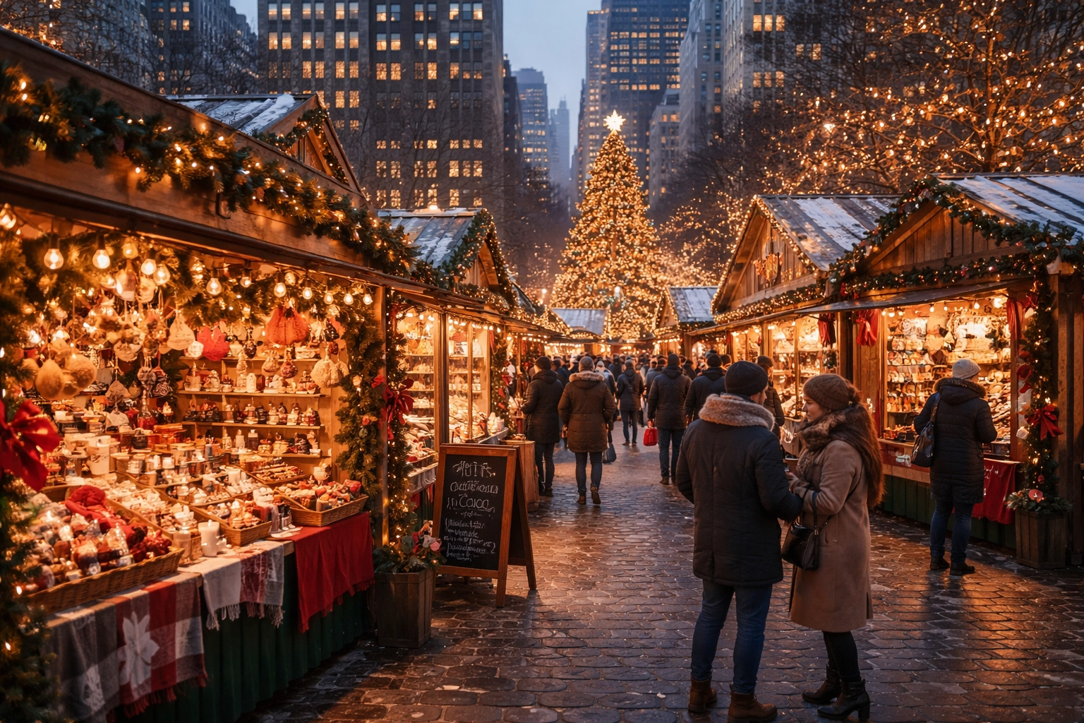 Holiday Markets in NYC
