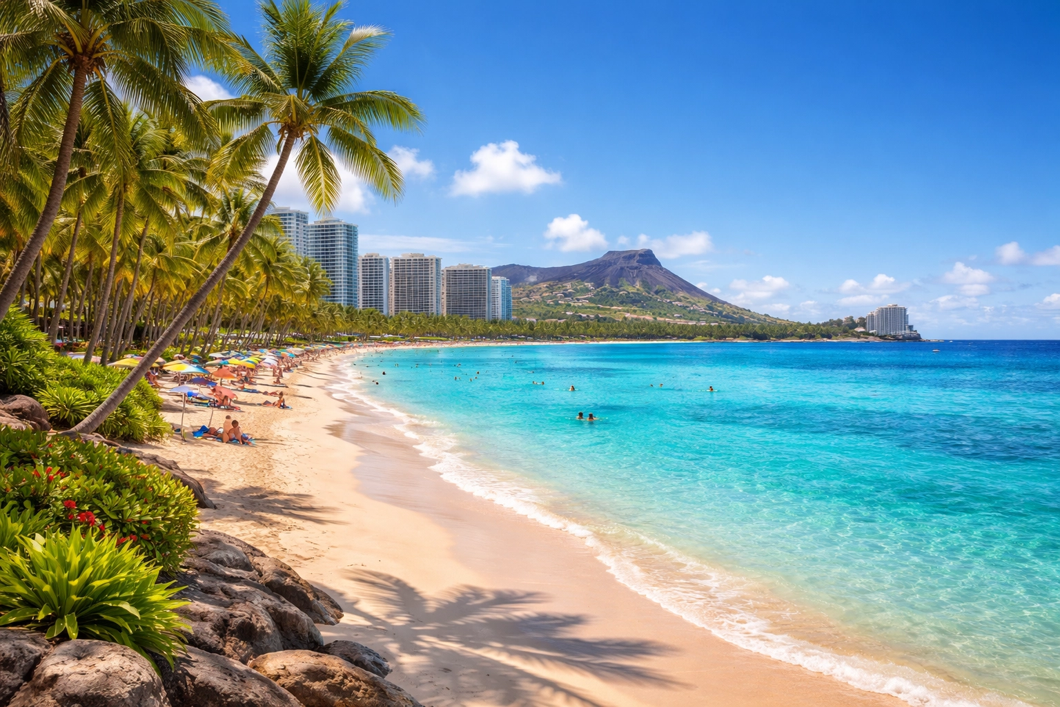 Honolulu Hawaii Tropical Paradise