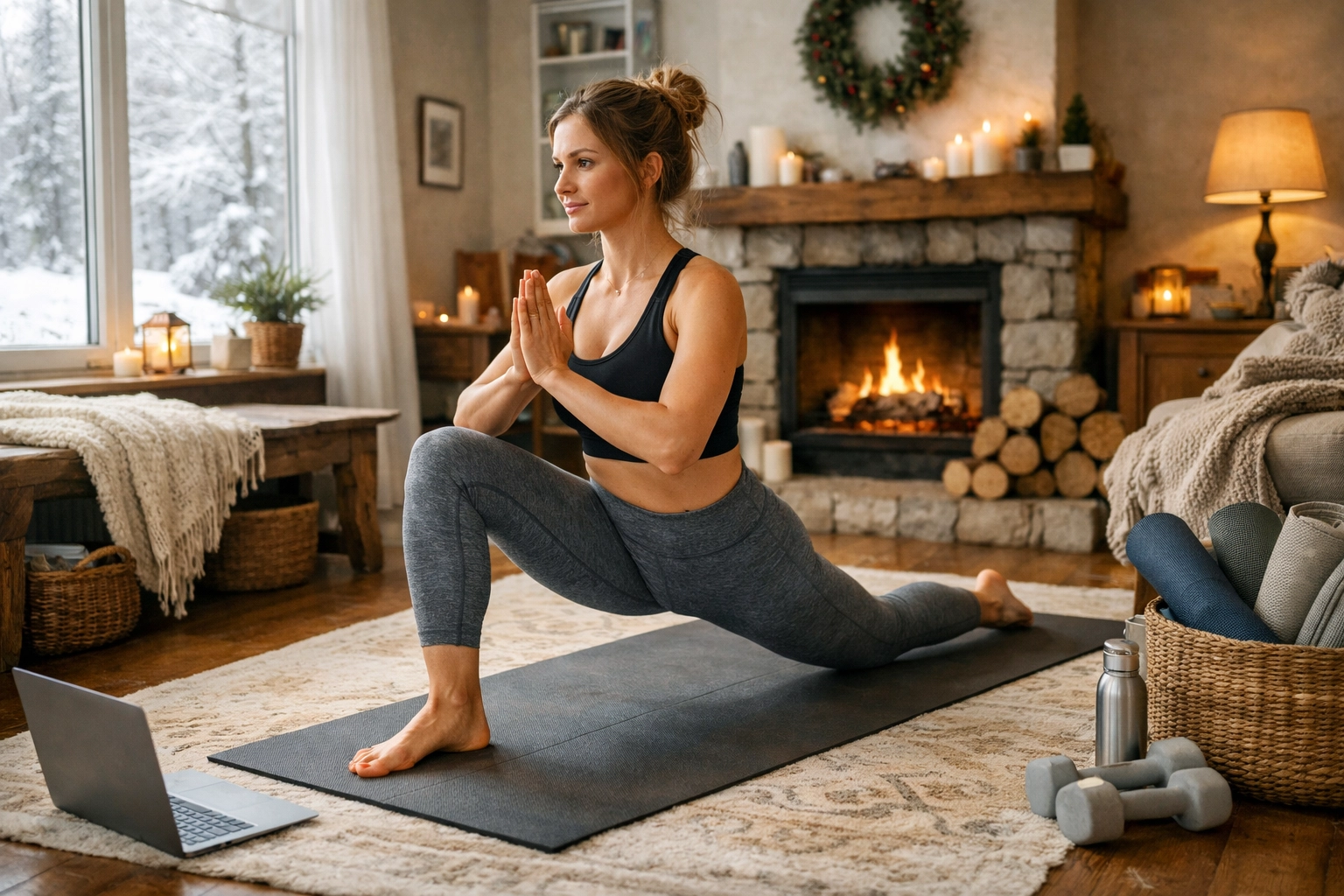 Indoor Fitness Routine