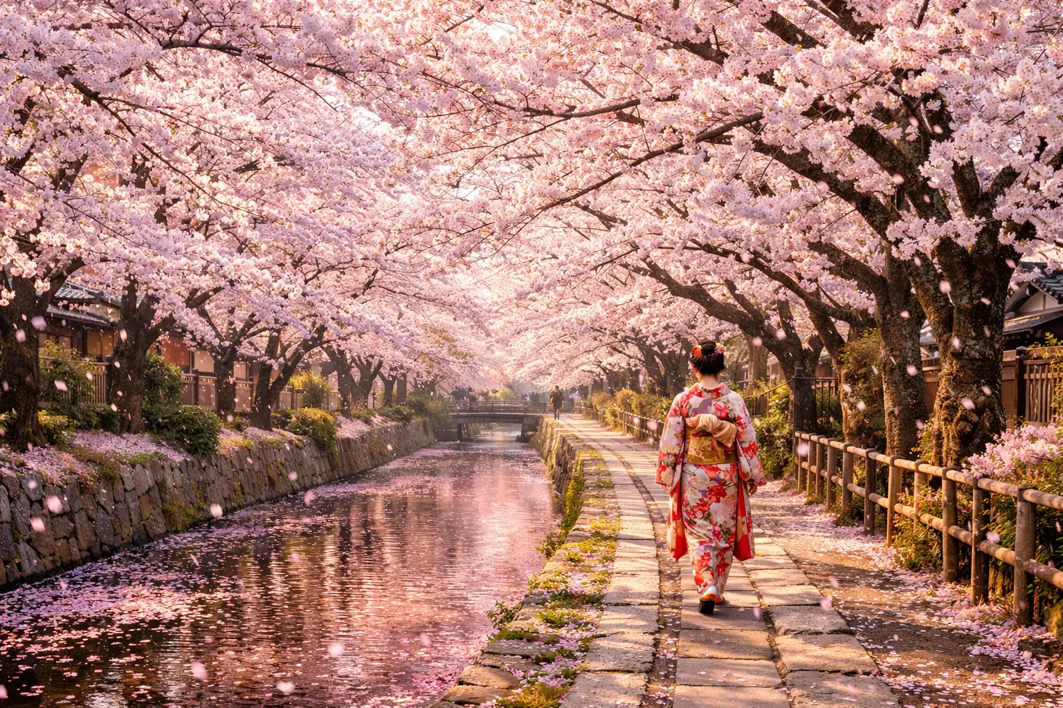 Japan in Cherry Blossom Season