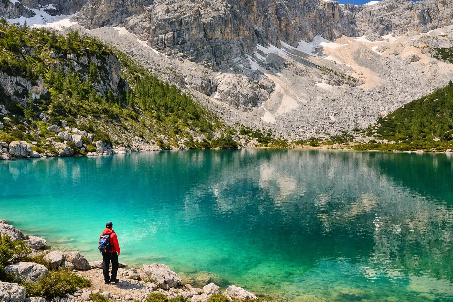 Lago di Sorapis Turquoise Water