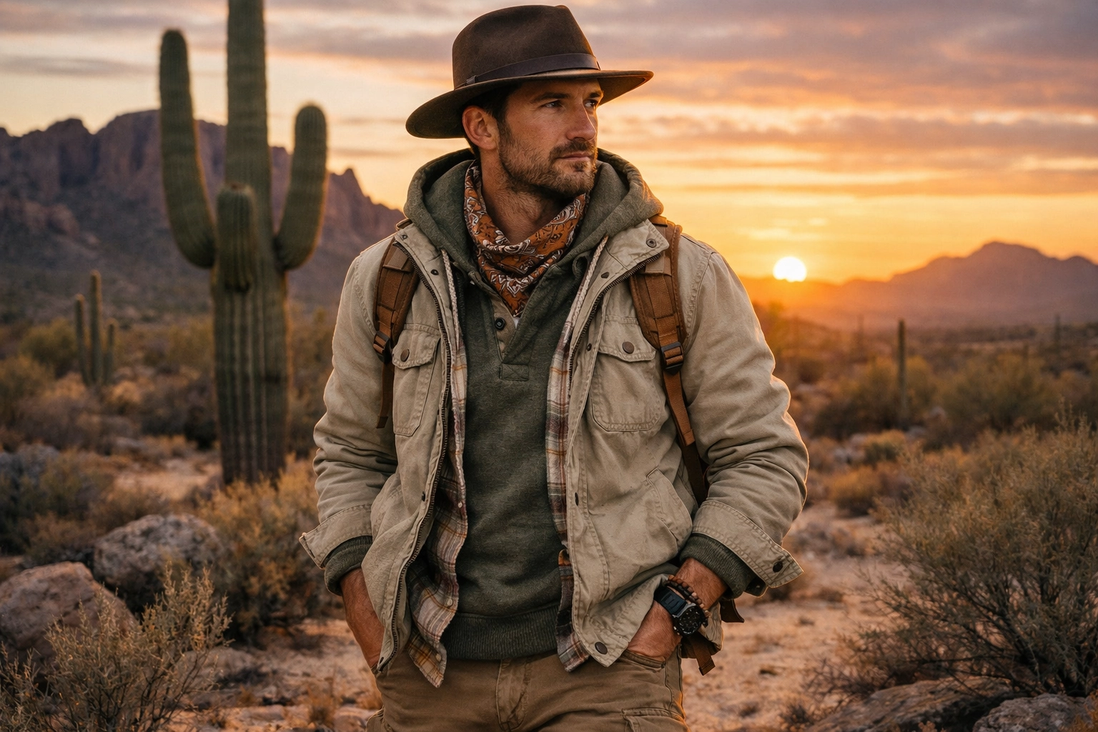 Layered Evening Outfit