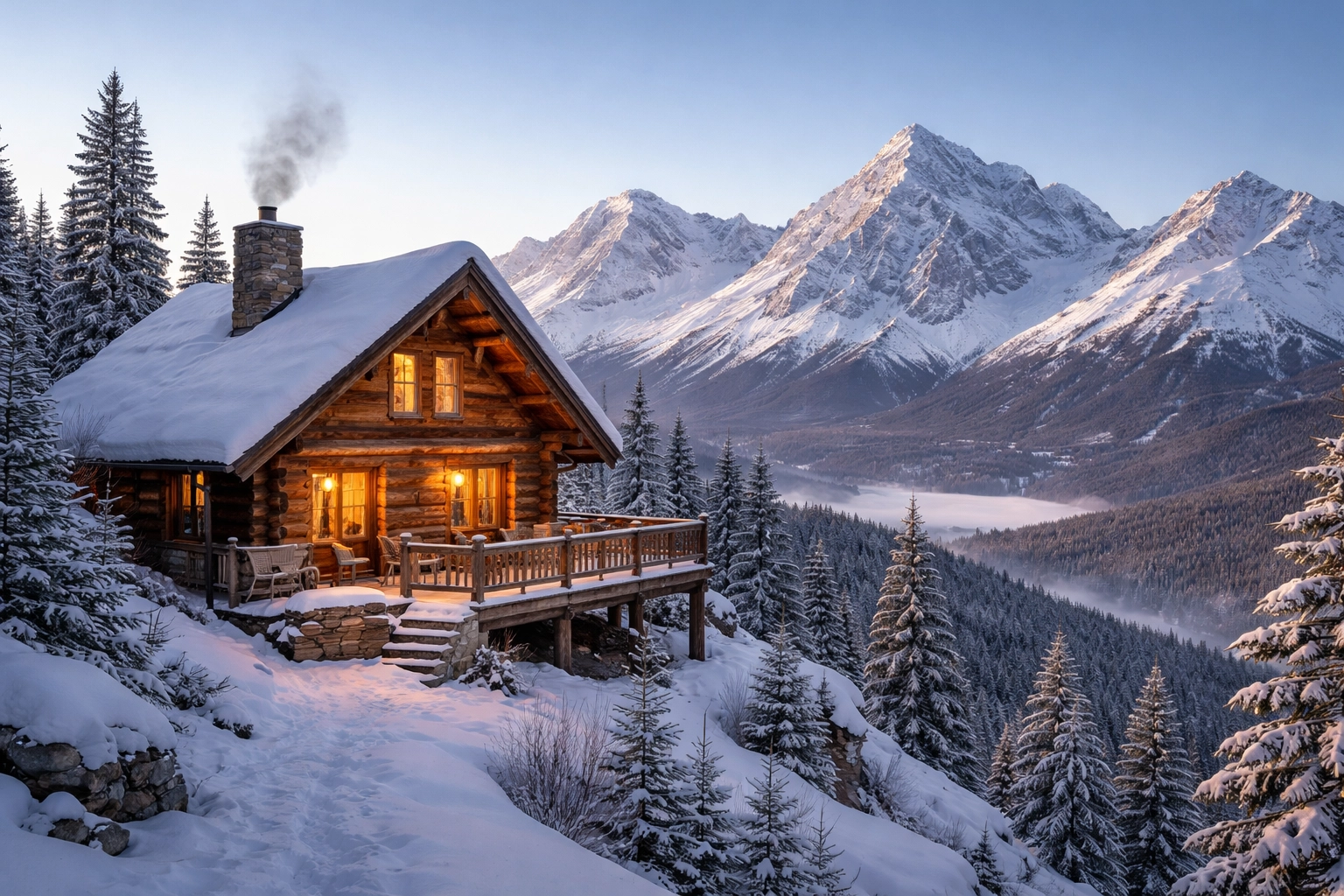 Mountain Cabin with Scenic Views