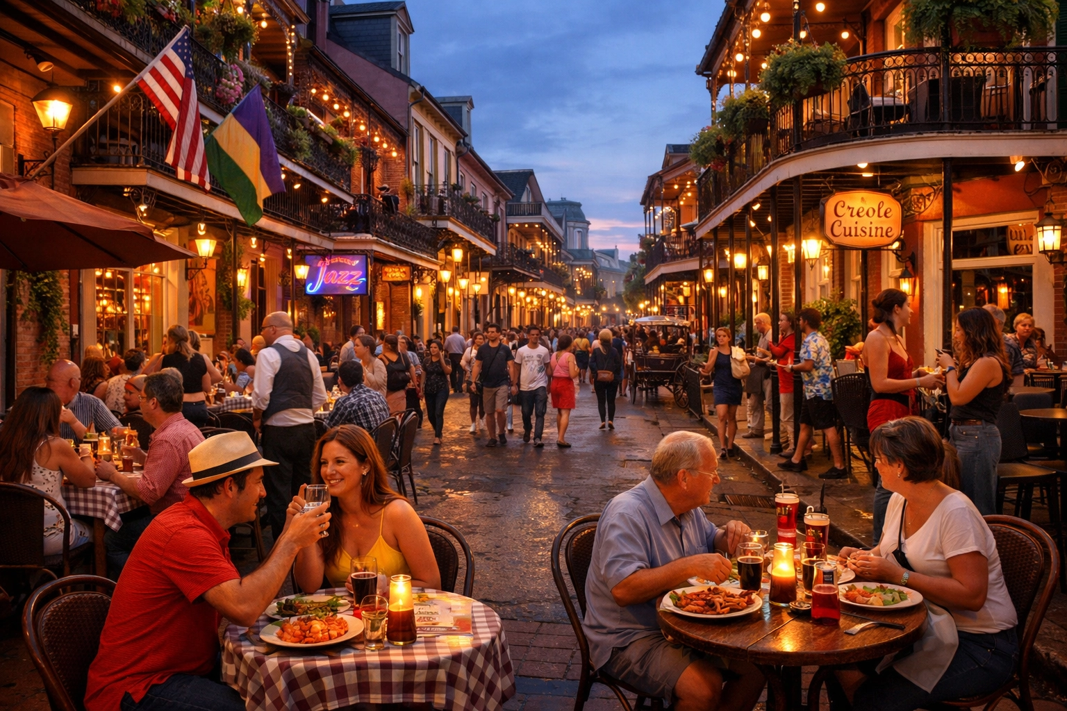 New Orleans Louisiana Warm Culture and Food