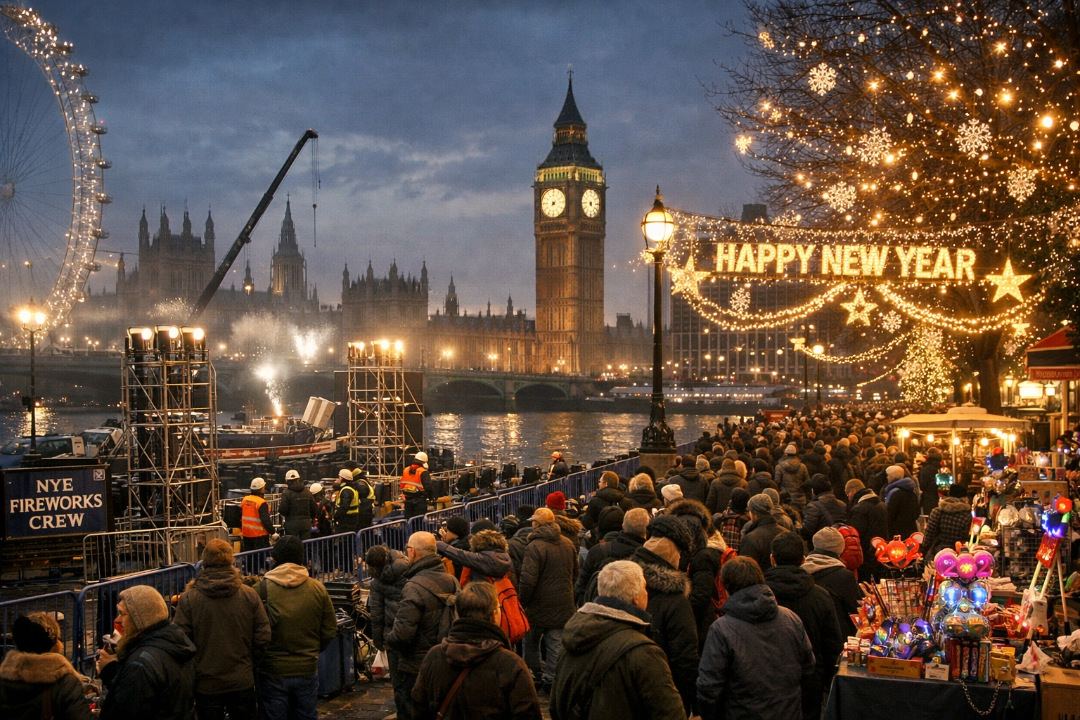 New Year Celebrations Preparation