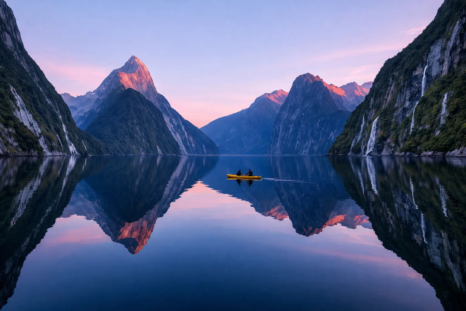 New Zealand Milford Sound and the South Island