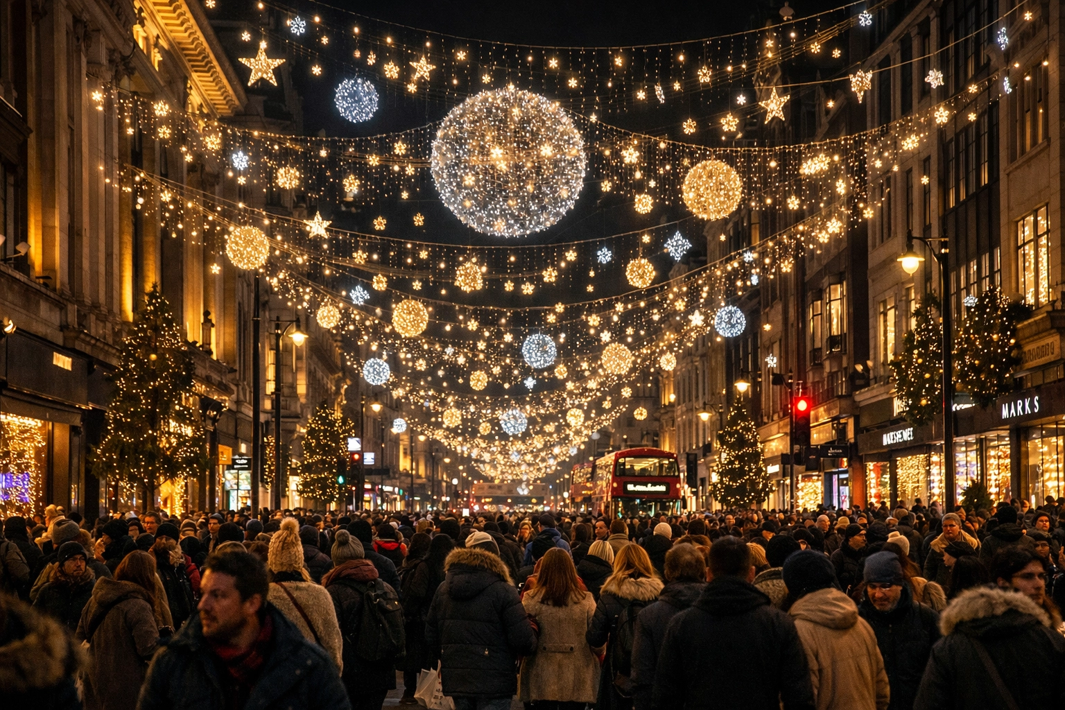 Oxford Street Christmas Lights Experience