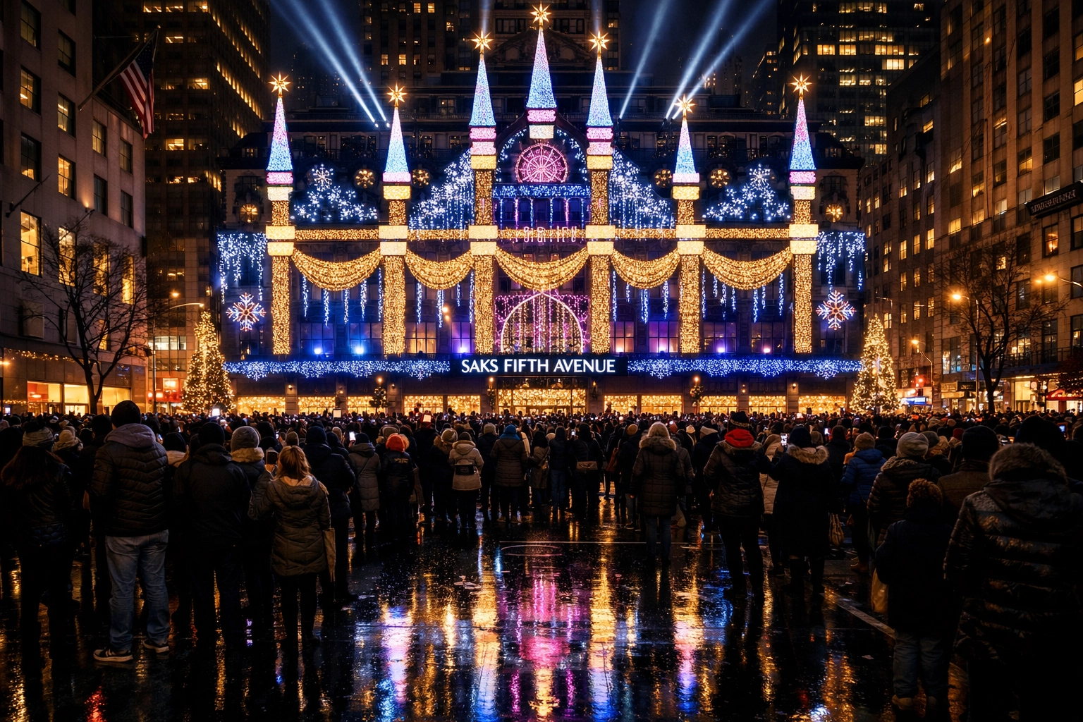 Saks Fifth Avenue Light Show