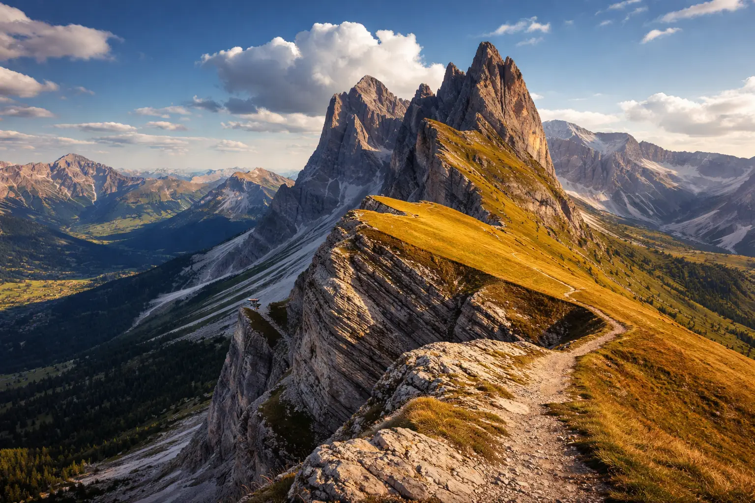 Seceda and the Odle Peaks