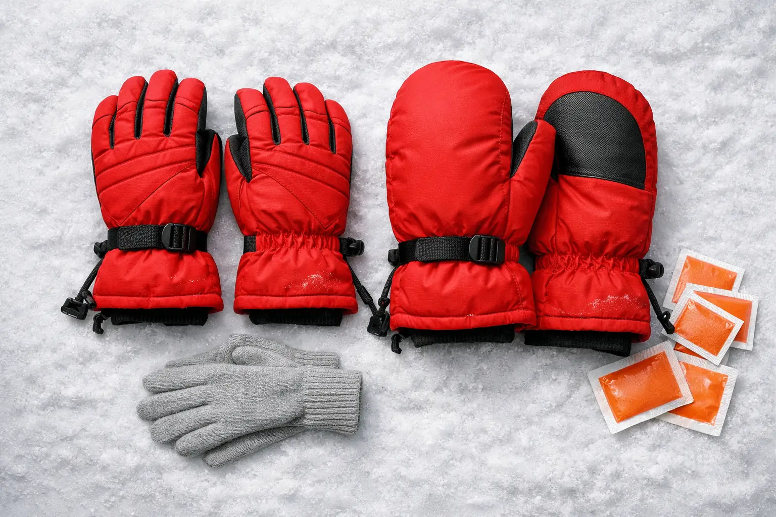 Ski Gloves or Mittens