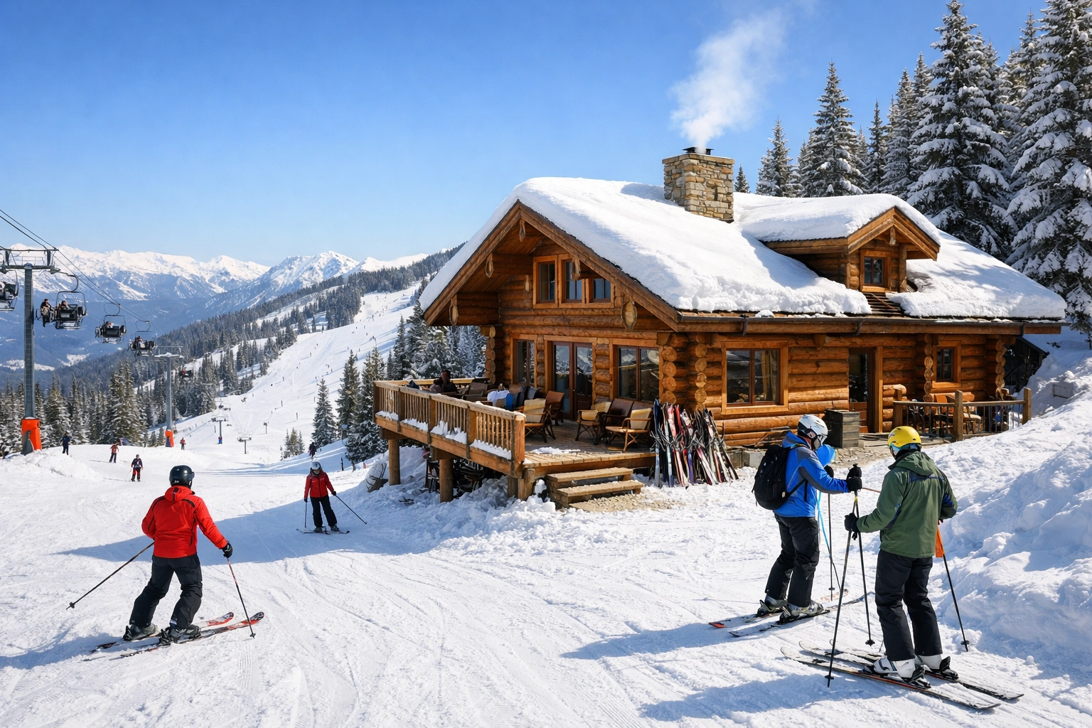 Ski In Ski Out Cabin