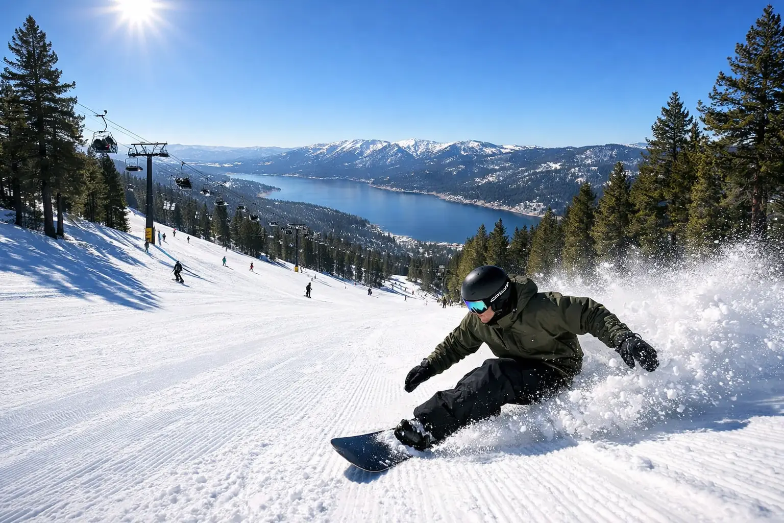 Ski and Snowboard at Snow Summit and Bear Mountain