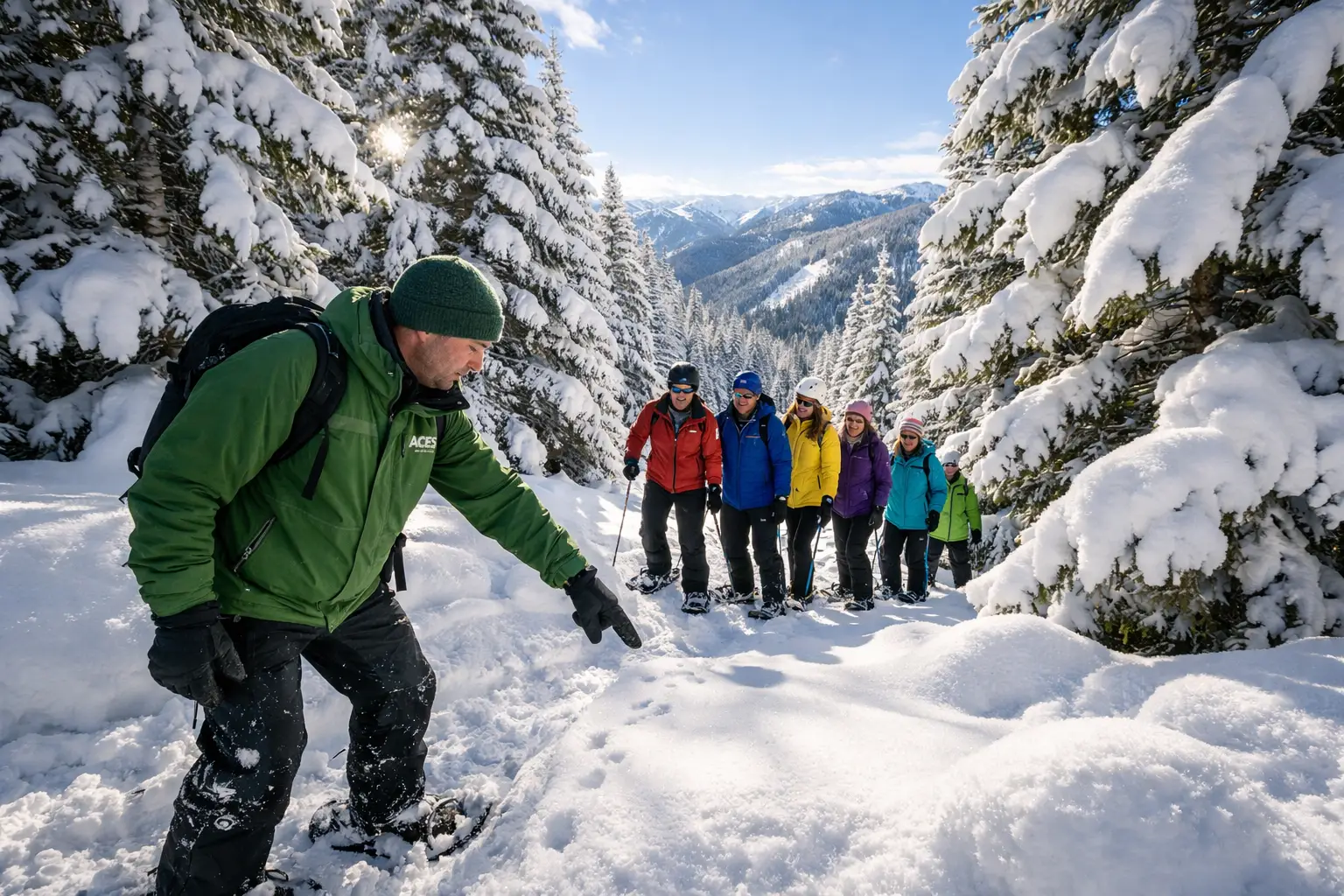 Snowshoe with an ACES Naturalist Guide
