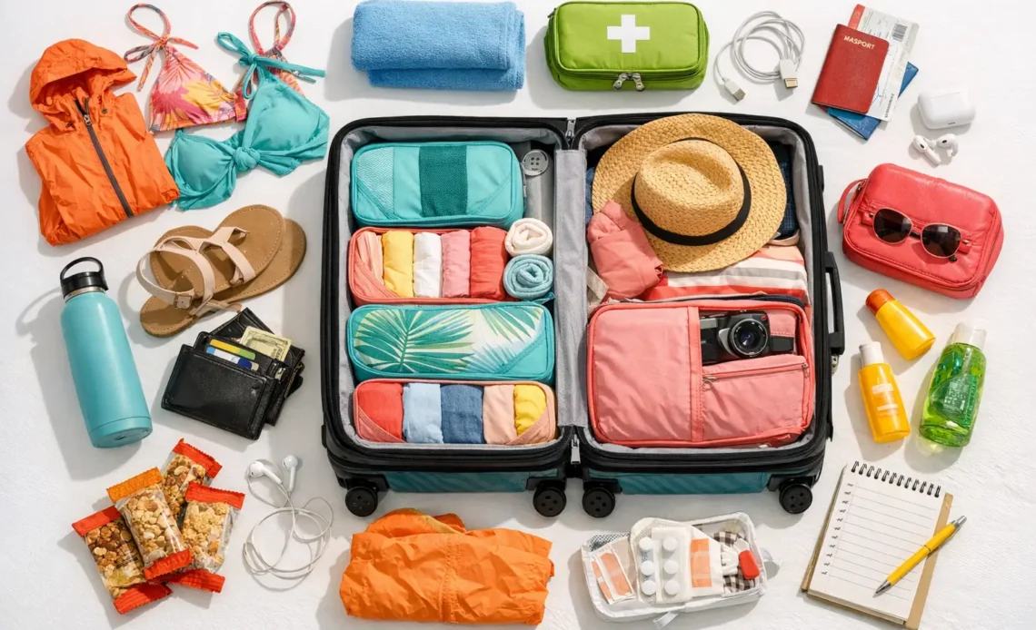 spring break packing guide