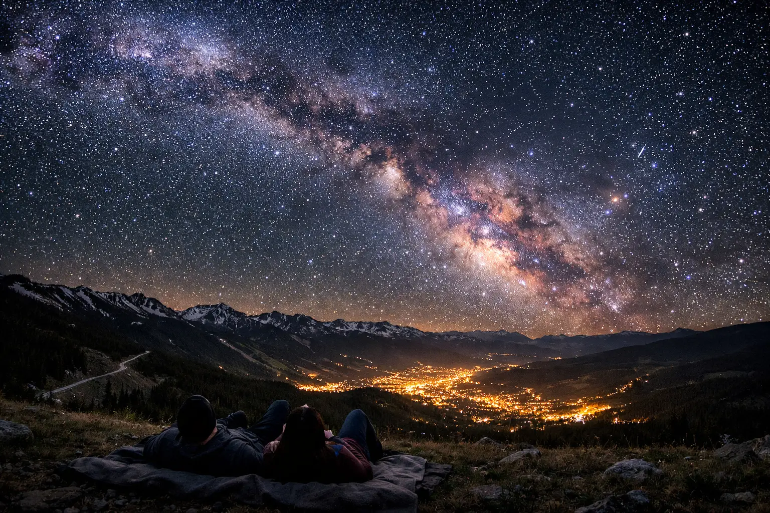 Stargaze from Above the Town