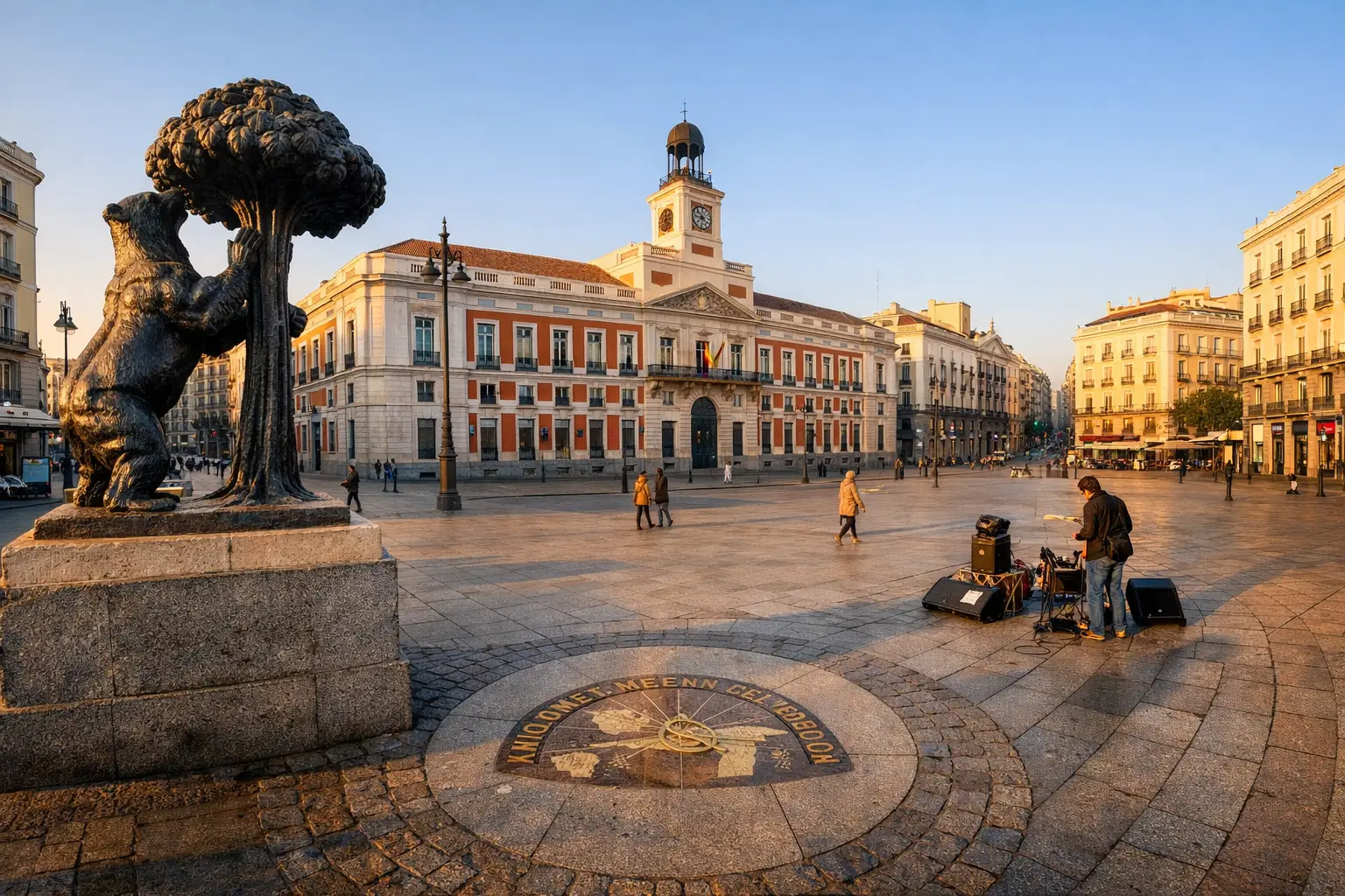 Start Day One at Puerta del Sol