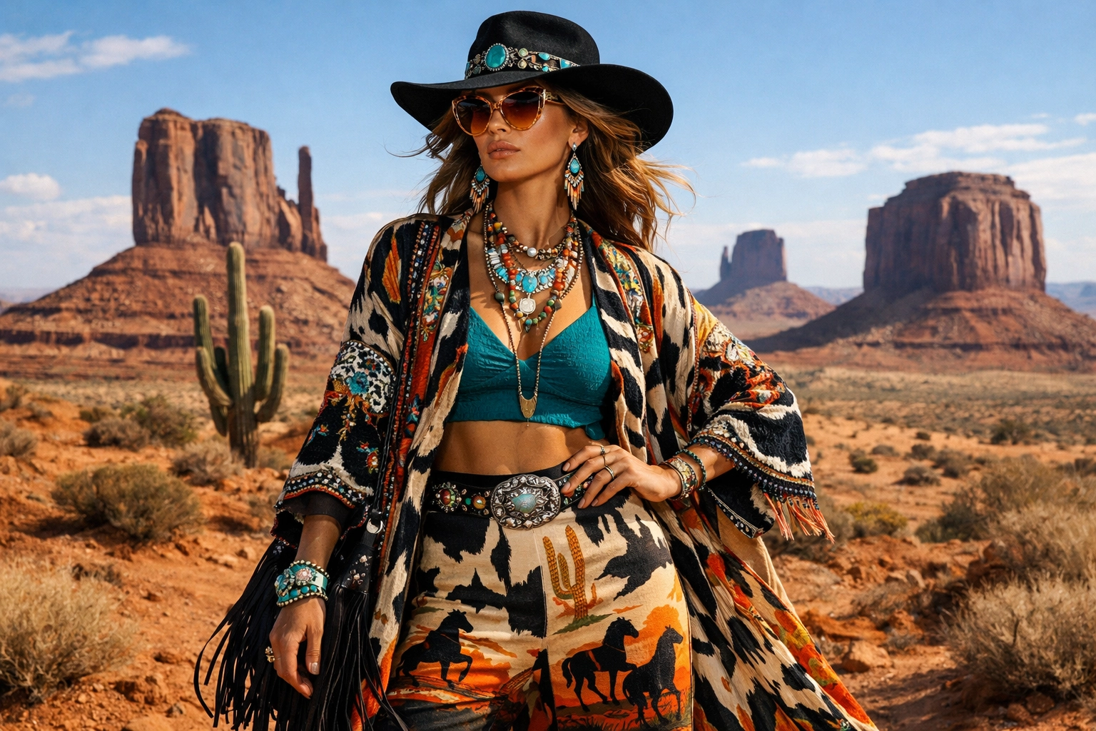 Statement Desert Fashion Style