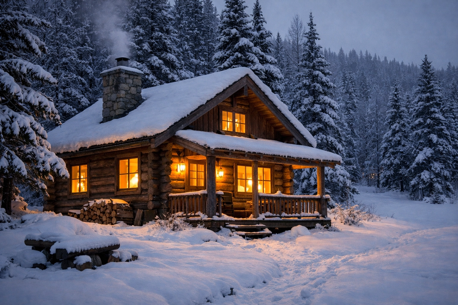 Stay in a Cozy Cabin