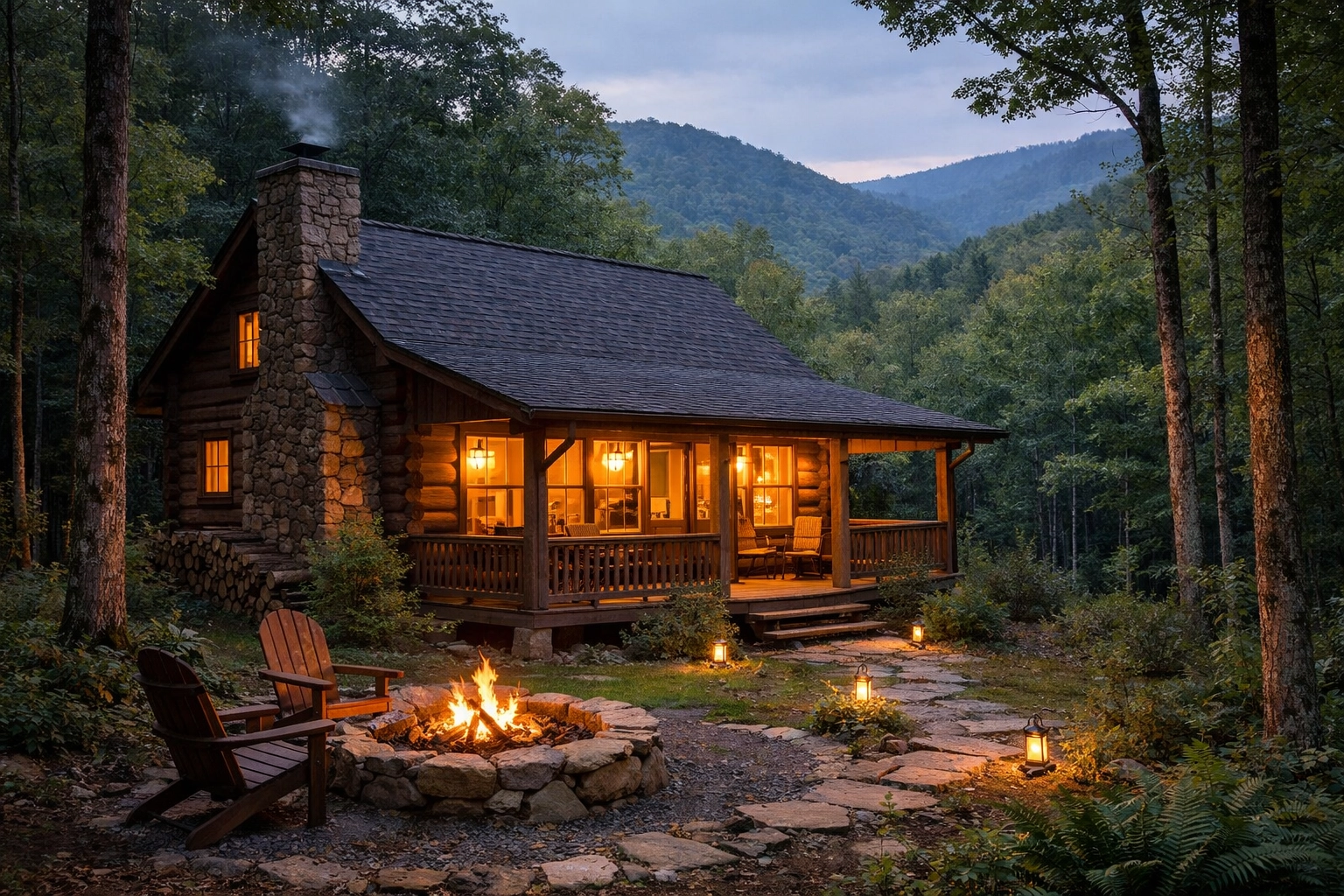 Stay in a Cozy Cabin