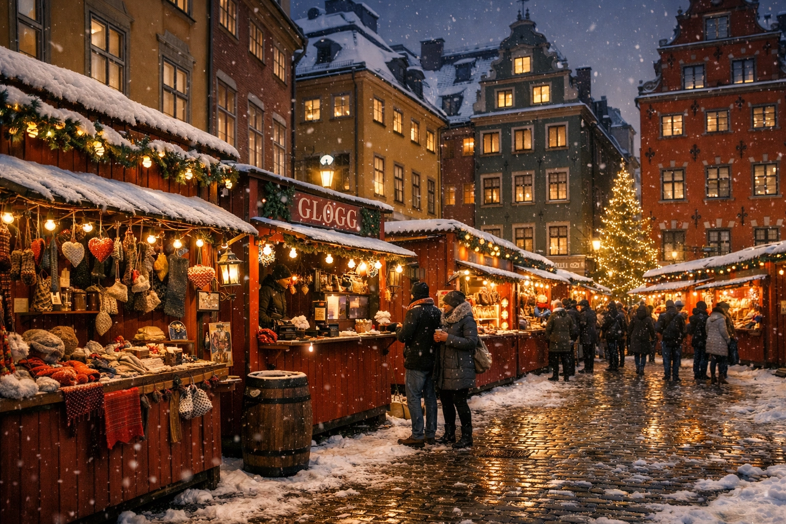 Stockholm Christmas Market in Stockholm Sweden