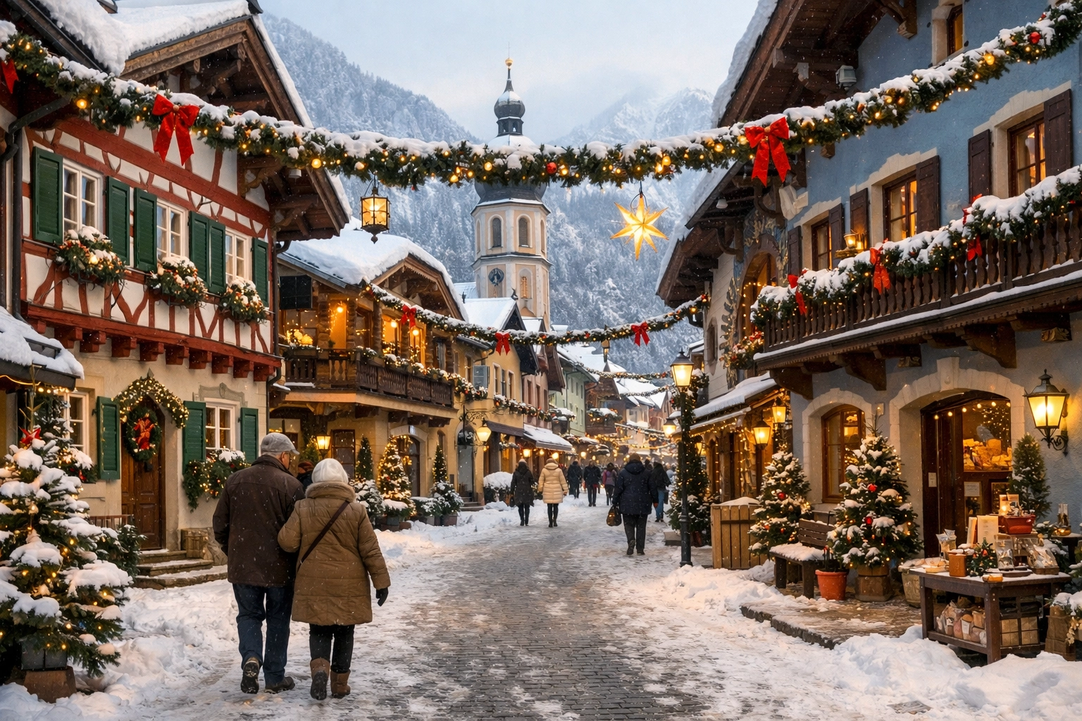 Stroll Through the Bavarian Village