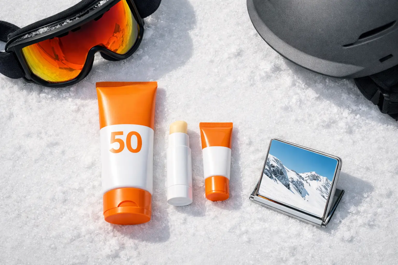 Sunscreen and SPF Lip Balm