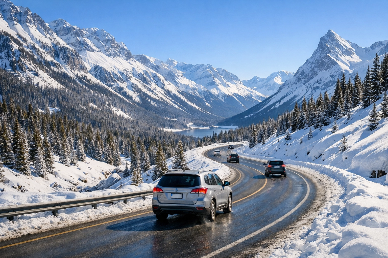 Take Scenic Winter Drives