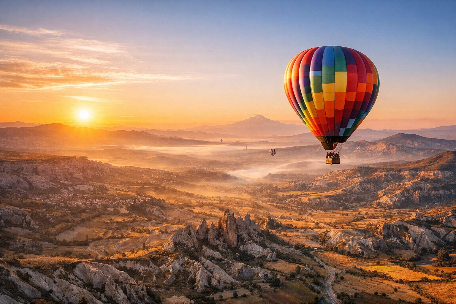 Take a Hot Air Balloon Ride