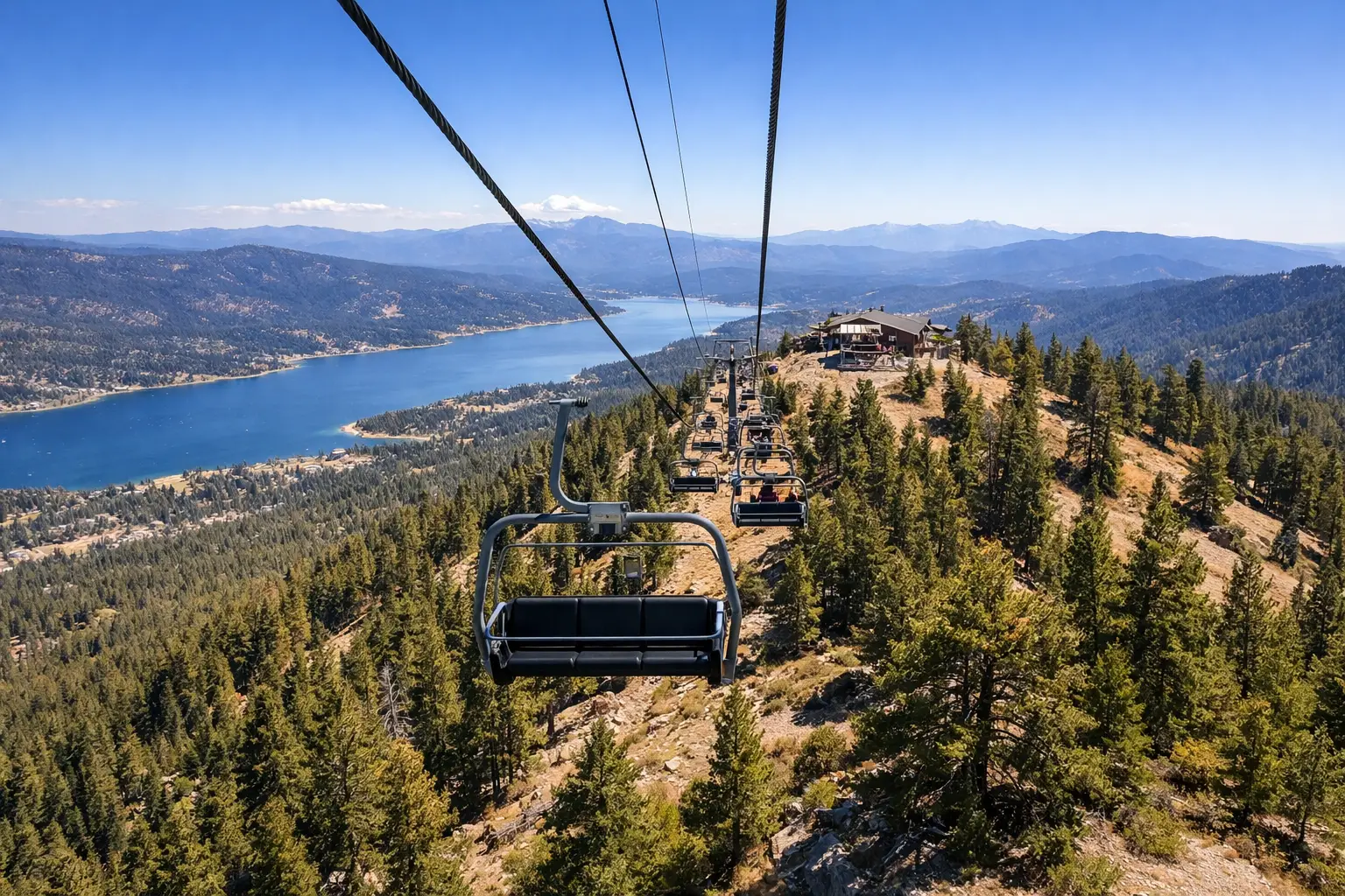 Take the Scenic Sky Chair to the Mountain Summit