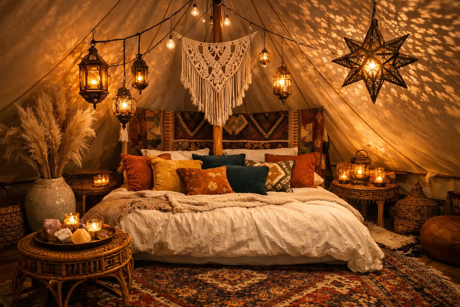 The Boho Chic Glamping Aesthetic