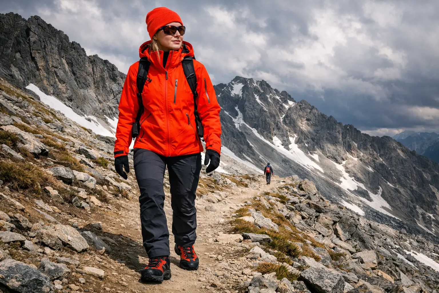 The Bright-Colored Technical Outfit for Safety and Style